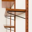 25033 Dwubolec two bay teak wall unit-6