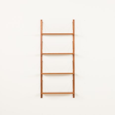 25036 one bay teak wall unit-4 25036 one bay teak wall unit-4