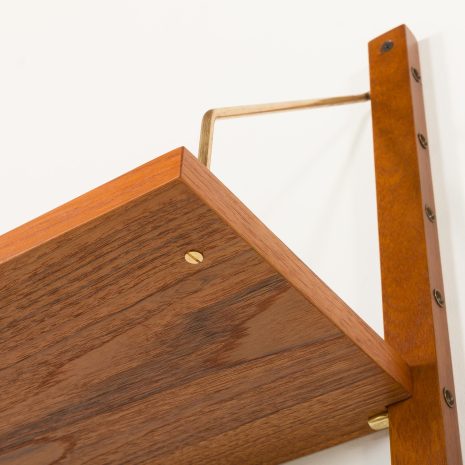 25036 one bay teak wall unit-9 25036 one bay teak wall unit-9