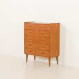 24446 teak chest of drawers-3