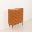 24446 teak chest of drawers-7