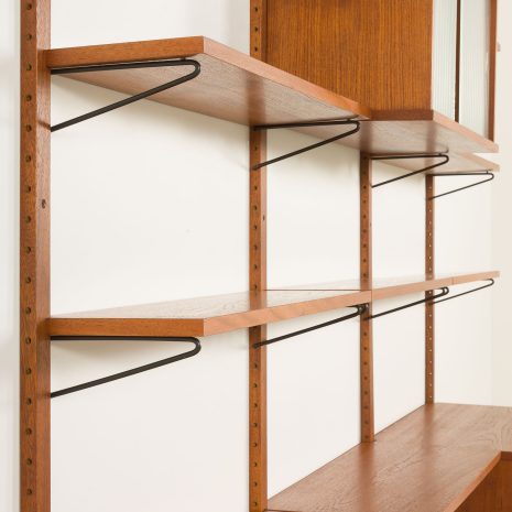 25006 Danish teak shleving unit in the style of Poul Cadovius, 1960s-14 25006 Danish teak shleving unit in the style of Poul Cadovius, 1960s-14