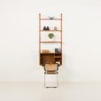 Poul Cadovius Heimbüro-Wandschrank mit verstecktem Schreibtisch, 1960er Jahre