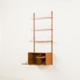 25011 Poul Cadovius home office wall unit with a hidden desk, 1960s-4