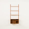 25011 Poul Cadovius home office wall unit with a hidden desk, 1960s-7