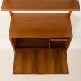 25011 Poul Cadovius home office wall unit with a hidden desk, 1960s-9