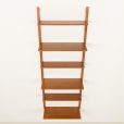 25020 Scandinavian mid century teak shelving unit , 1960s-5