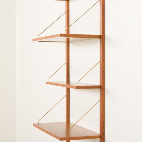 25020 Scandinavian mid century teak shelving unit , 1960s-6 25020 Scandinavian mid century teak shelving unit , 1960s-6