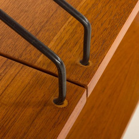 25032 Poul Cadovius Shelving unit in teak for Cado, Denmark 1960s-8 25032 Poul Cadovius Shelving unit in teak for Cado, Denmark 1960s-8