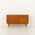 25043 small teak sideboard-6