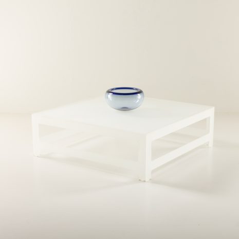 Extra large Italian glass coffe table attr. to Glas Italia