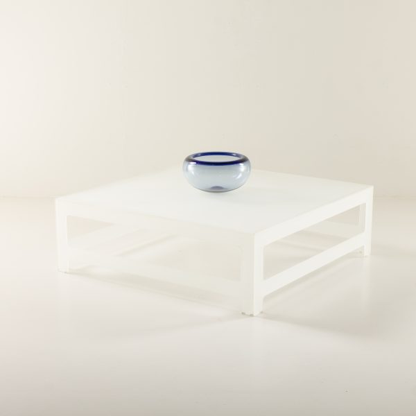 Extra large Italian glass coffe table attr. to Glas Italia