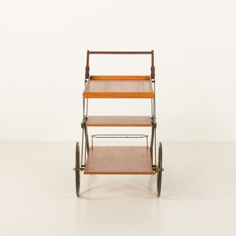 25065 teak bar cart-8 25065 teak bar cart-8