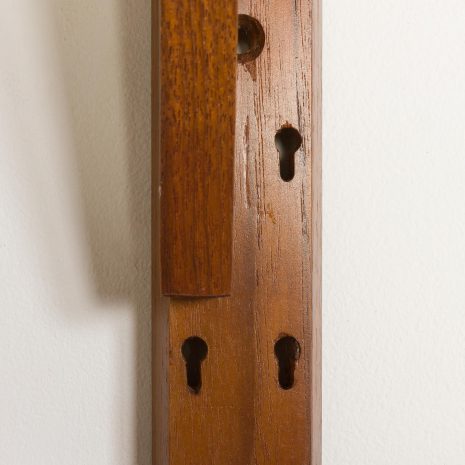 25067 Scandinavian mid century renovated teak shelving unit, 1960s-7 25067 Scandinavian mid century renovated teak shelving unit, 1960s-7