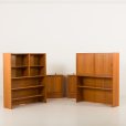 25071 Danish mid century Poul Hundevad modular boocase in teak, 1970s-22