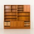 25071 Danish mid century Poul Hundevad modular boocase in teak, 1970s-7