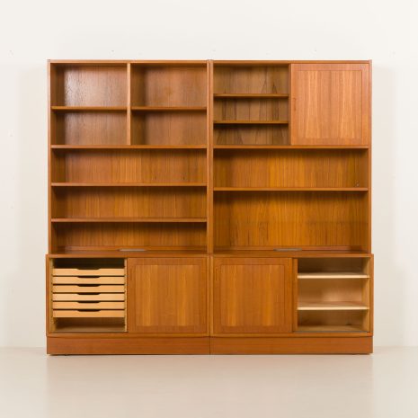 25071 Danish mid century Poul Hundevad modular boocase in teak, 1970s-7 25071 Danish mid century Poul Hundevad modular boocase in teak, 1970s-7