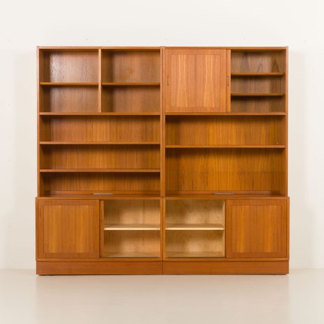 25071 Danish mid century Poul Hundevad modular boocase in teak, 1970s-8 25071 Danish mid century Poul Hundevad modular boocase in teak, 1970s-8