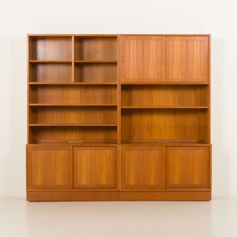 25071 Danish mid century Poul Hundevad modular boocase in teak, 1970s-9 25071 Danish mid century Poul Hundevad modular boocase in teak, 1970s-9