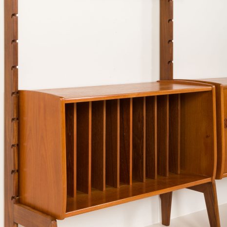 25079 Scadinavian free standing wall unit Ergo with vinyl records cabinet, Norway 1960s-20 25079 Scadinavian free standing wall unit Ergo with vinyl records cabinet, Norway 1960s-20