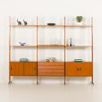 Italian freestanding wall unit or a room divider in the style of Isa Bergamo, 1960s