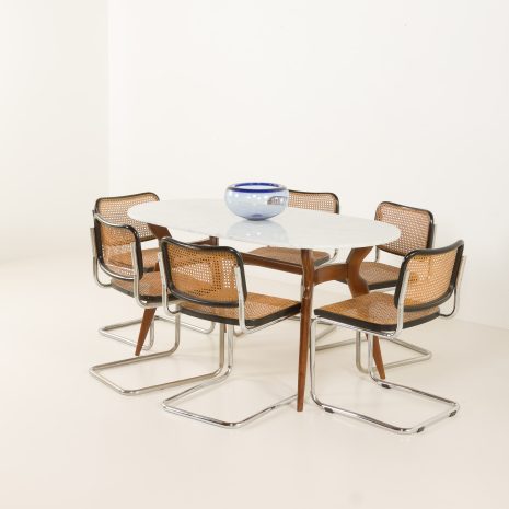 25100 Italian mid century Carra marble dining table in the style of Ico Parisi-2 25100 Italian mid century Carra marble dining table in the style of Ico Parisi-2