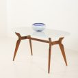 25100 Italian mid century Carra marble dining table in the style of Ico Parisi-4