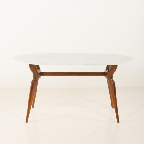 25100 Italian mid century Carra marble dining table in the style of Ico Parisi-5 25100 Italian mid century Carra marble dining table in the style of Ico Parisi-5