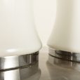 25101 Pair OF Opaline Glass Table Lamps by Goffredo Reggiani for Reggiani, Italy 1960s-8
