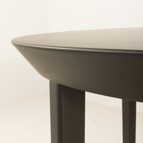 23160 6348460 Ole Hald, circular teak dining table with 2 additional plates-12 23160 6348460 Ole Hald, circular teak dining table with 2 additional plates-12