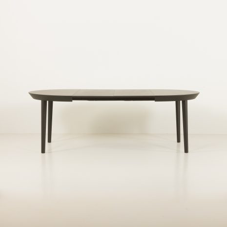 23160 6348460 Ole Hald, circular teak dining table with 2 additional plates-5 23160 6348460 Ole Hald, circular teak dining table with 2 additional plates-5