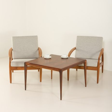 Johannes Andersen rosewood coffee table for CFC Silkeborg, Denmark , 1960s