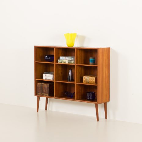 25042 Small Danish teak mid century bookcase -2 25042 Small Danish teak mid century bookcase -2