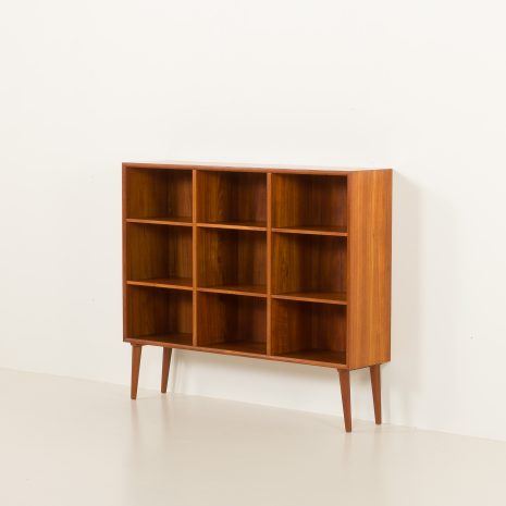25042 Small Danish teak mid century bookcase -3 25042 Small Danish teak mid century bookcase -3