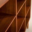 25042 Small Danish teak mid century bookcase -6