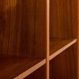 25042 Small Danish teak mid century bookcase -7
