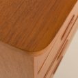 25050 Danish teak dresser with 4 drawers, 1960s-12