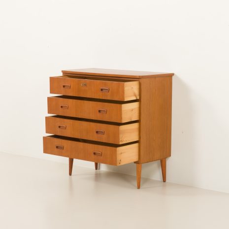 25050 Danish teak dresser with 4 drawers, 1960s-4 25050 Danish teak dresser with 4 drawers, 1960s-4