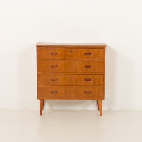 25050 Danish teak dresser with 4 drawers, 1960s-5 25050 Danish teak dresser with 4 drawers, 1960s-5