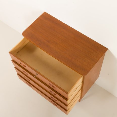25050 Danish teak dresser with 4 drawers, 1960s-6 25050 Danish teak dresser with 4 drawers, 1960s-6