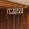 25075 Danish rosewood wall unit by Preben Sorensen for PS System Randers, 1960s-10