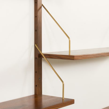 25075 Danish rosewood wall unit by Preben Sorensen for PS System Randers, 1960s-14 25075 Danish rosewood wall unit by Preben Sorensen for PS System Randers, 1960s-14