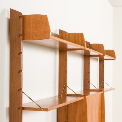 25080 Ergo Wall Unit by John Texmon and Einar Blindheim for Blindheim Mobelfabrikk, Norway, 1960s-15 25080 Ergo Wall Unit by John Texmon and Einar Blindheim for Blindheim Mobelfabrikk, Norway, 1960s-15