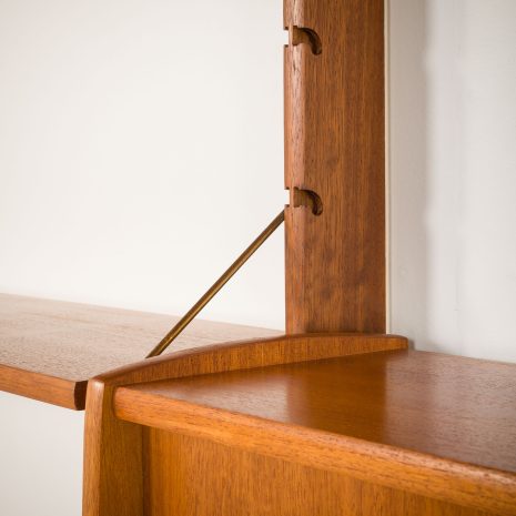 25080 Ergo Wall Unit by John Texmon and Einar Blindheim for Blindheim Mobelfabrikk, Norway, 1960s-20 25080 Ergo Wall Unit by John Texmon and Einar Blindheim for Blindheim Mobelfabrikk, Norway, 1960s-20