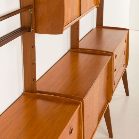 25080 Ergo Wall Unit by John Texmon and Einar Blindheim for Blindheim Mobelfabrikk, Norway, 1960s-21 25080 Ergo Wall Unit by John Texmon and Einar Blindheim for Blindheim Mobelfabrikk, Norway, 1960s-21