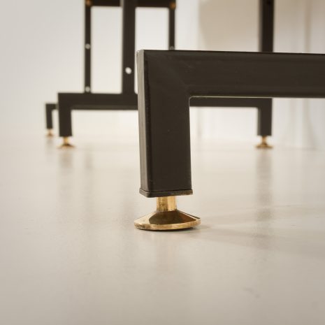 25085 Italian free standing two bay shelving unit or room divider, 1970s-10 25085 Italian free standing two bay shelving unit or room divider, 1970s-10