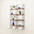 25085 Italian free standing two bay shelving unit or room divider, 1970s-2