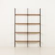 25085 Italian free standing two bay shelving unit or room divider, 1970s-4