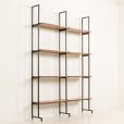 25085 Italian free standing two bay shelving unit or room divider, 1970s-6