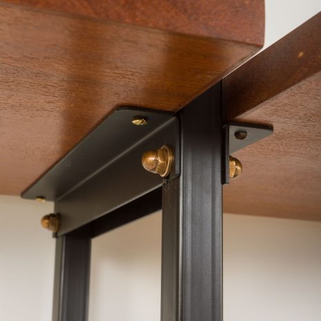 25085 Italian free standing two bay shelving unit or room divider, 1970s-8 25085 Italian free standing two bay shelving unit or room divider, 1970s-8